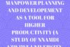 MANPOWER PLANNING AND DEVELOPEMENT AS A TOOL FOR HIGHER PRODUCTIVITY (A STUDY OF NNAMDI AZIKIWE UNIVERSITY, AWKA)