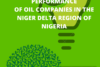 ENVIRONMENTAL COST AND CORPORATE PERFORMANCE OF OIL COMPANIES IN THE NIGER DELTA REGION OF NIGERIA