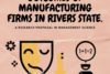 JOB CHARACTERISTICS AND HUMAN RESOURCE OUTCOMES OF MANUFACTURING FIRMS IN RIVERS STATE.