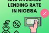 PRIME LENDING RATE AND AVERAGE LENDING RATE IN NIGERIA